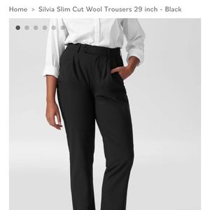 NWT US Silvia Slim Cut Trousers Size 22